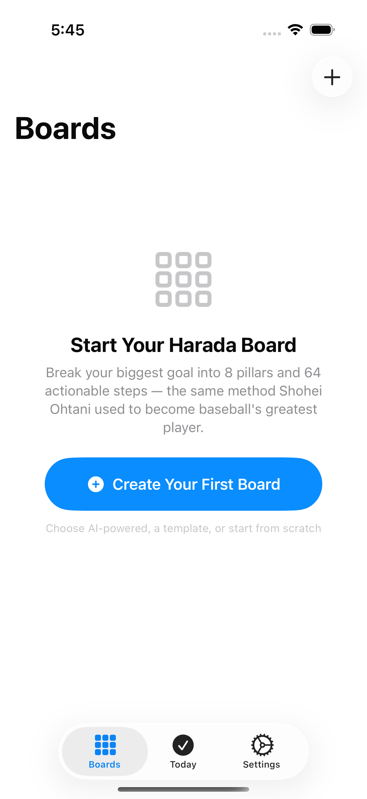 Create Your First Board