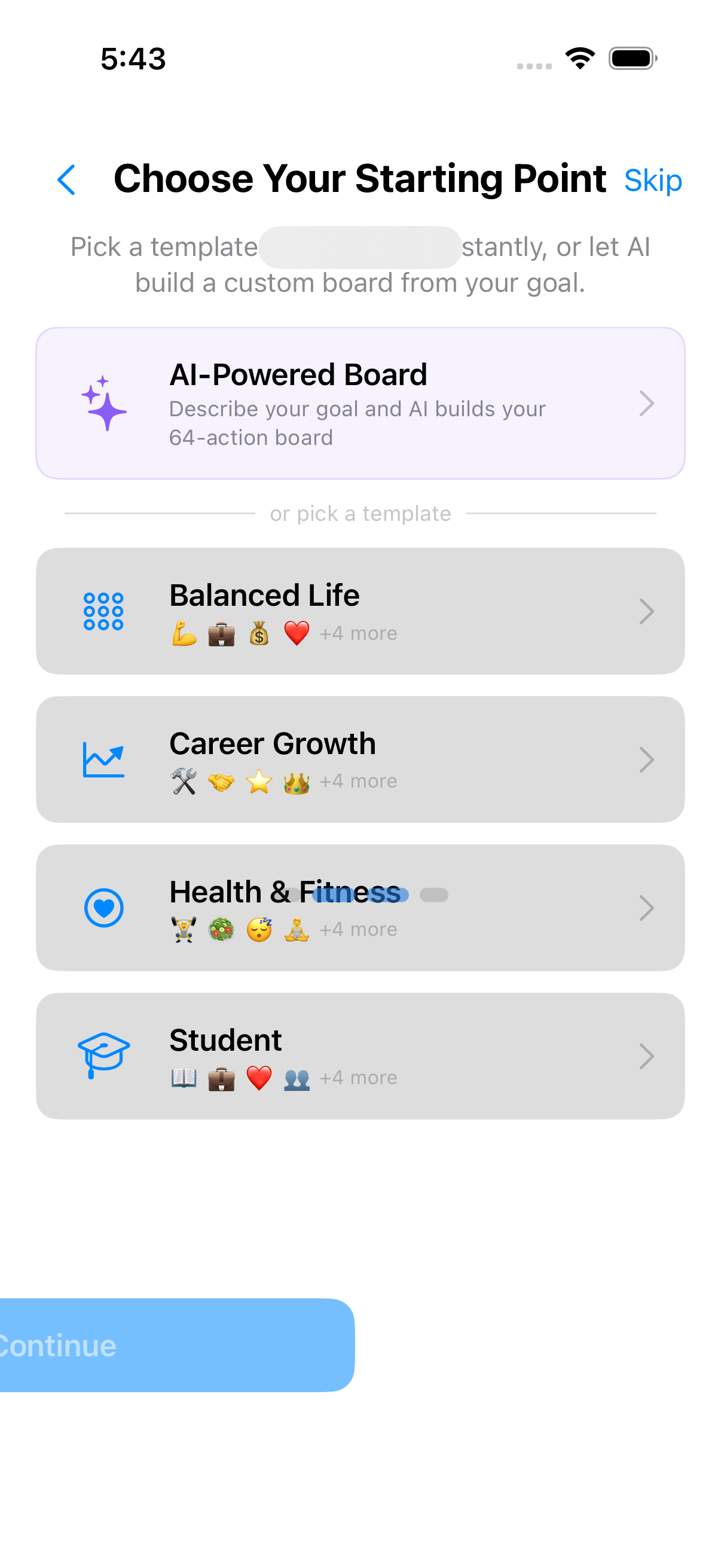 AI-Powered Board